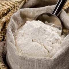 Harina T-80 semi-integral de trigo ecológica molida a piedra 1,5 kg - El Amasadero