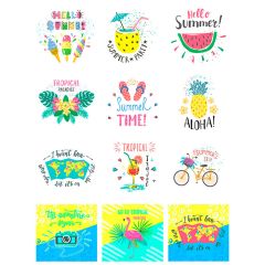 Oblea Hello Summer A4 - María Lunarillos