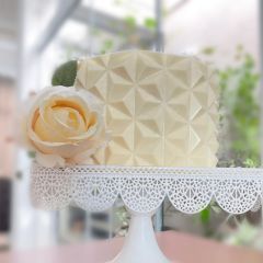 Hoja de modelado para Origami Cake estelar