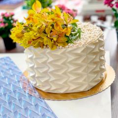 Hoja de modelado para Origami Cake ondas