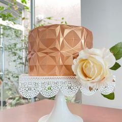 Hoja de modelado para Origami Cake simetría