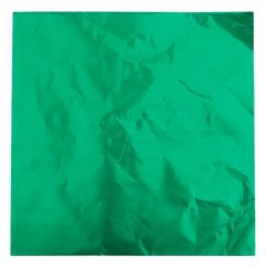 Hojas de aluminio verdes para tabletas de chocolate (150) - Decora