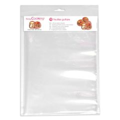 Hojas papel Guitarra para chocolate 30 x 40 cm (10) - ScrapCooking