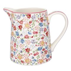 Jarra de cerámica Clementine White 500 ml - GreenGate