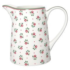 Jarra de cerámica Abi Petit White 1 litro - GreenGate