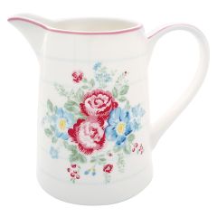 Jarra de cerámica Henrietta White 1 litro - GreenGate