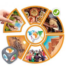 Juego de asociación ¡Descubre los continentes del mundo! - Akros