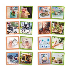 Juego de asociación Nuestro mundo sostenible - Akros