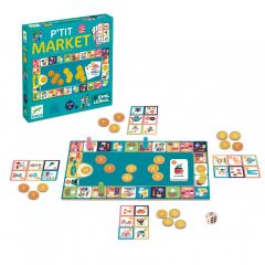 Juego para aprender a comprar P`tit Market - Djeco