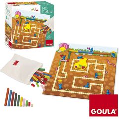 Juego de 40 regletas de madera 1-10 Maths - Goula