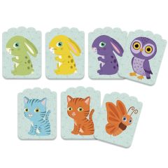 Juego de asociación Animales Little Match (40) - Djeco