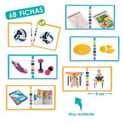 Juego de asociación de contrarios: Contrastes - Akros