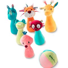 Juego de Bolos animales de la jungla - Lilliputiens