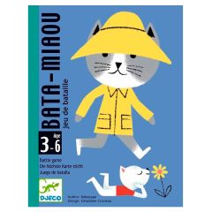 Juego de cartas Bata-Miaou (36) - Djeco