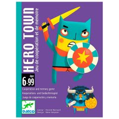 Juego de cartas Hero Town (48) - Djeco