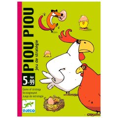 Juego de cartas Piou piou (47) - Djeco