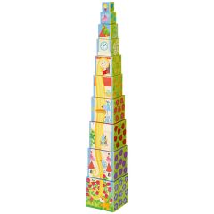 Juego de 10 cubos apilables Rapunzel - HABA