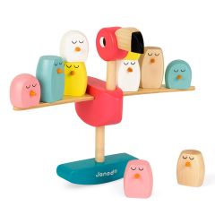 Juego de equilibrio flamenco de madera - Janod