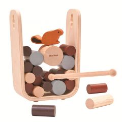Juego de habilidad Troncos de madera - PlanToys