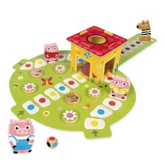Juego cooperativo Los 3 cerditos - Goula