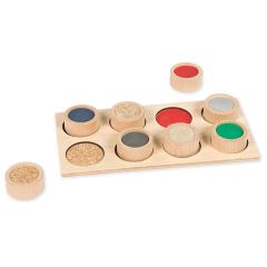 Juego de madera 8 círculos con texturas - Goula