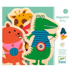 Imanes de madera Belty 24 piezas - Djeco