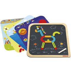 Juego de madera con 12 actividades Magnetic Mosaico - Goula