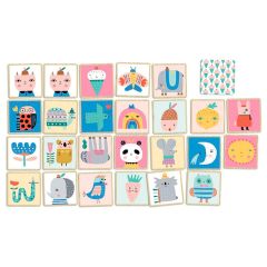 Juego de madera de memoria Parejas Suzy Ultman - Vilac