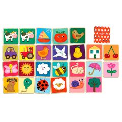 Juego de madera de memoria Parejas - Vilac