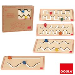 Juego de madera iniciación escritura - Trazos - Goula
