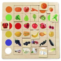 Juego de madera para relacionar por colores - Goula