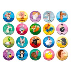 Juego de memoria Memo Rigolooo - Janod