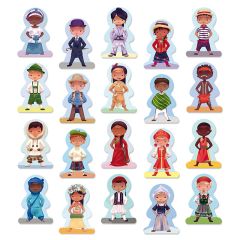 Juego de memoria Niños y Nacionalidades - Ludattica