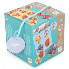 Juego de mesa loto Estaciones 16 piezas - Djeco