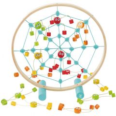Juego de puntería de madera Arañas - Hape