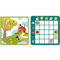 Juego de madera Eduludo: Encuentra a los animales - Djeco