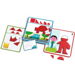 Juego Eduludo: Formas geométricas - Djeco