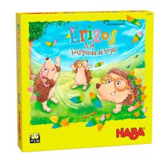 Juego de memoria Erizos a la búsqueda de hojas - Haba