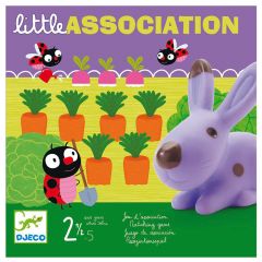 Juego de asociación Little association Animales - Djeco