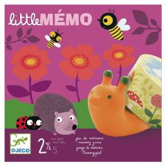 Juego de memoria Little Memo animal escondido - Djeco