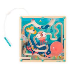 Juego magnético de madera laberinto océano - Janod