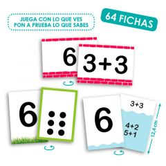 Juego para descubrir los números y su descomposición - Akros