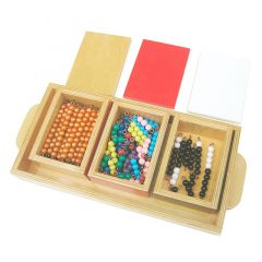 Juego serpiente positiva perlas sumar Nuevo - Montessori