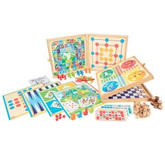 Juegos clásicos de madera 150 reglas - Jeujura