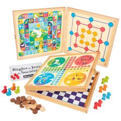 Juegos clásicos de madera 50 reglas - Jeujura