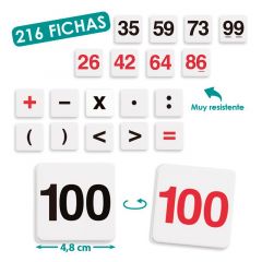 Kit de cálculo: sumar, restar, multiplicar y dividir - Akros