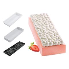 Kit Mille Bolle con molde, tapete y soporte - Silikomart Professional