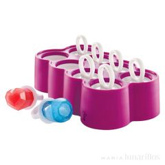 Molde de silicona para 8 helados - Ring Pops - Zoku