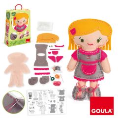 Kit muñeca para coser Bibi - Goula