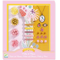 Set para joyas Perlas y flores - Djeco